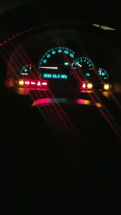 2006 HHR LT 2.4 gauge cluster issues