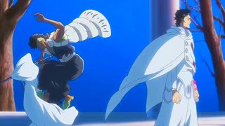 Oetsu Nimaiya Vs Yhwach Royal Guards Bleach Thousand-Year Blood War Arc Episode 24