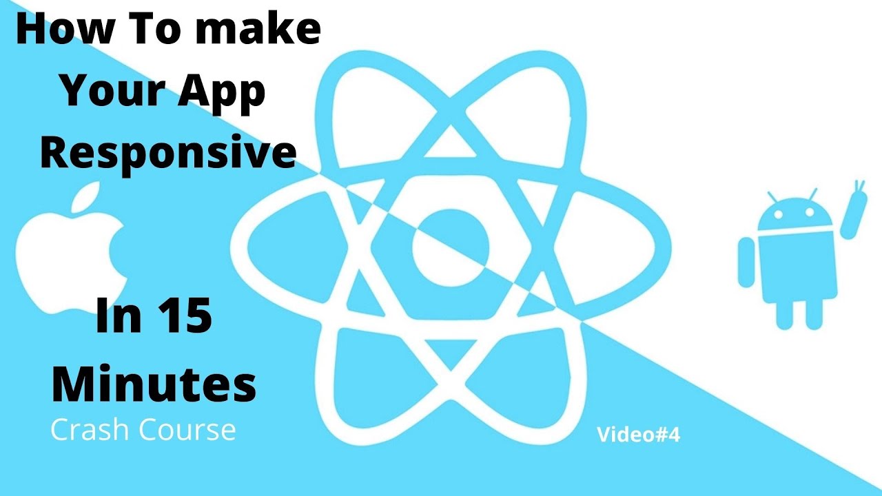 How to make responsive app in react native | step by step Video#4 - YouTube