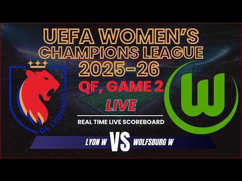 dewagacor178 x autospin - Lyon vs Wolfsburg Live Scores | 2025-26 UEFA Women’s Champions League Quarter Finals Game 2