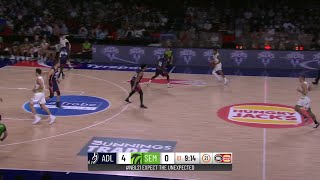 Mitchell Creek with 30 Points vs. Adelaide 36ers
