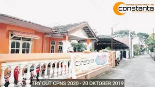 Bimbel Constanta Medan: TRY OUT CPNS 2020 at 20 OKTOBER 2019