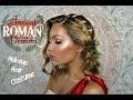 Ancient Roman Domina - Makeup Hair and Costume