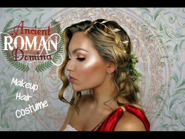 Ancient Roman Domina Makeup Hair And