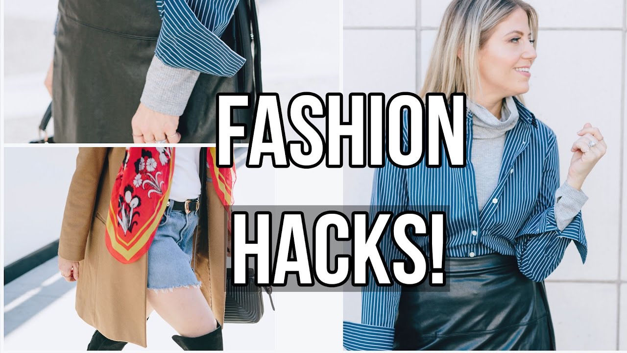 Fashion Hacks | Outfit Layering! - YouTube