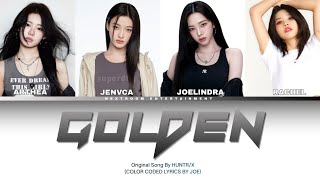 [COVER] GOLDEN - HUNTRIX