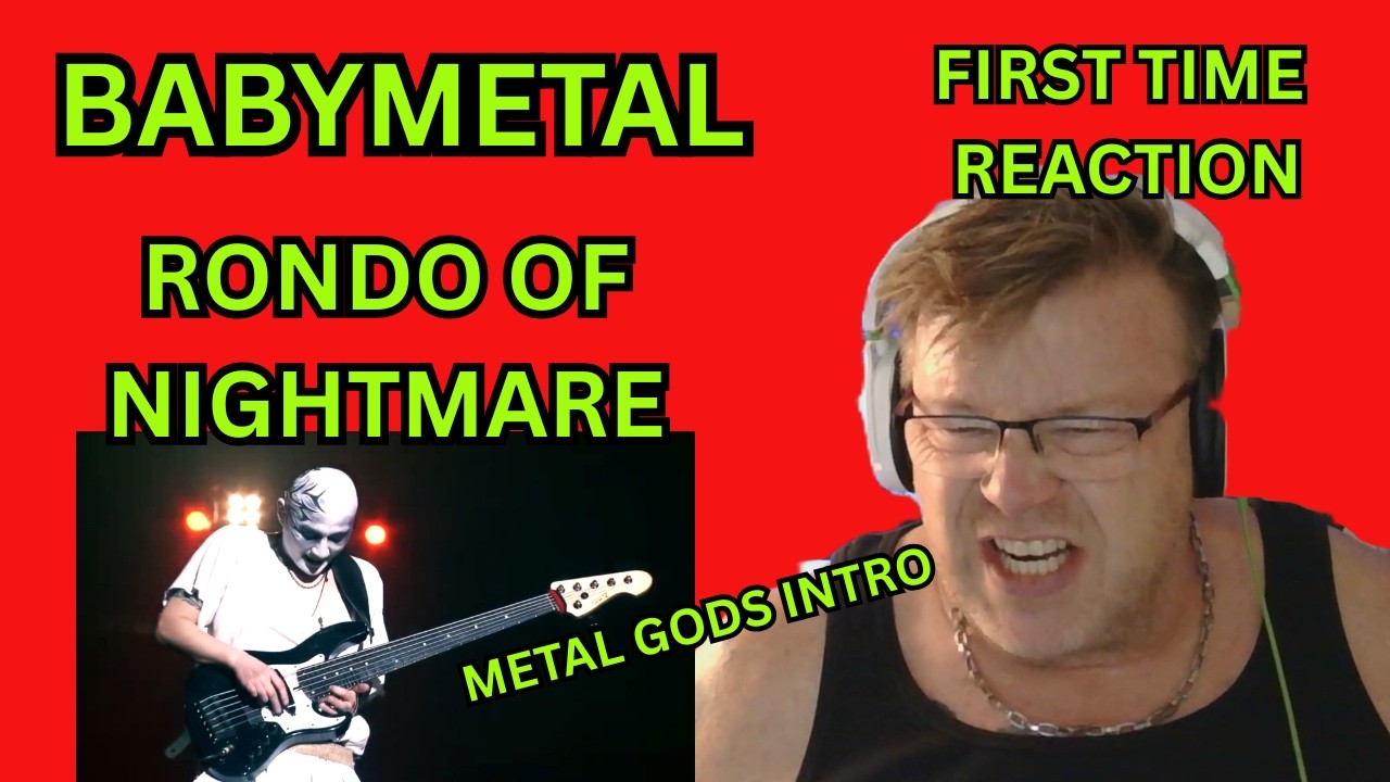 BABYMETAL – Rondo of Nightmare (Metal Gods Intro) REACTION | This Blew My Mind 🤯🔥