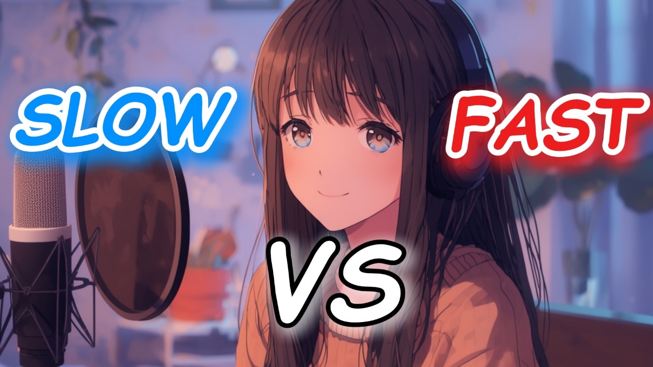 ASMR Triggers Fast vs Slow (+Voice Reveal)