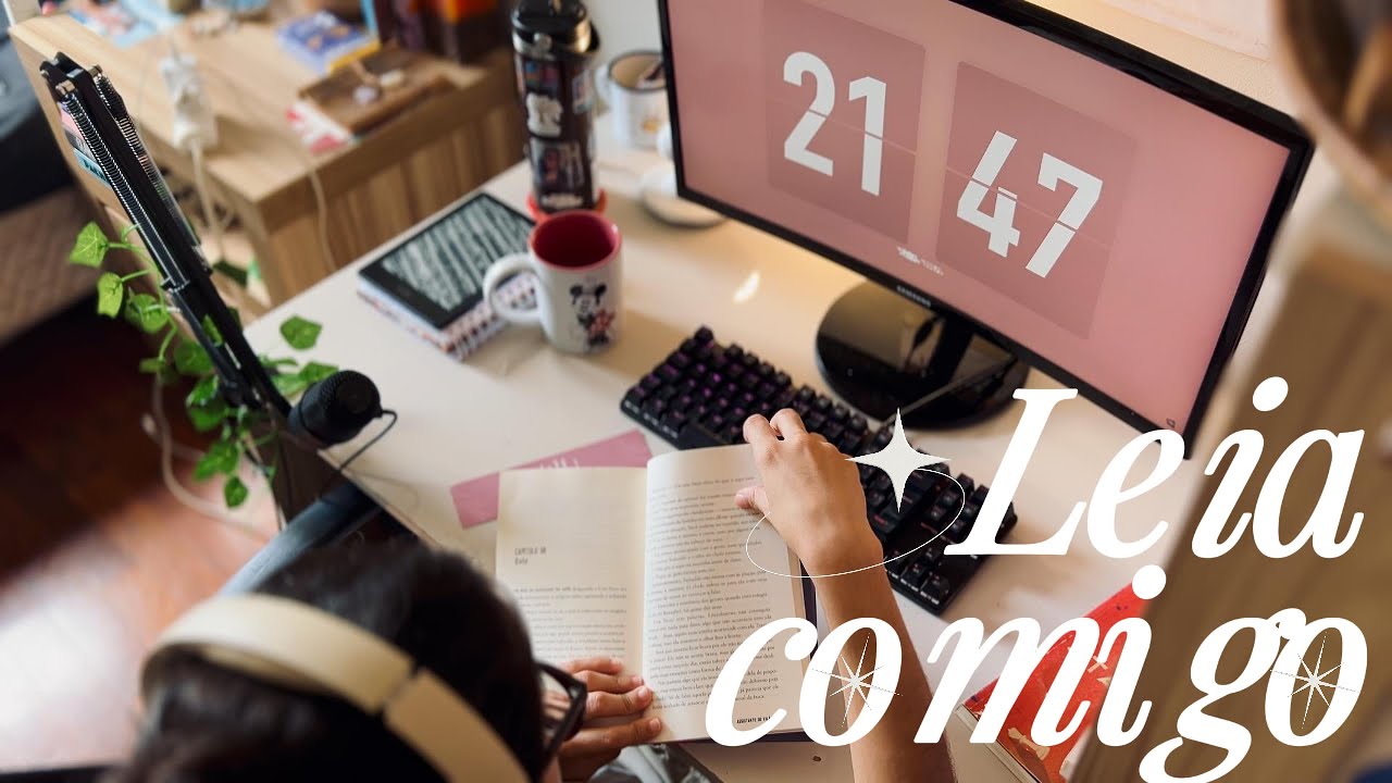 vem ler por 1h comigo :)