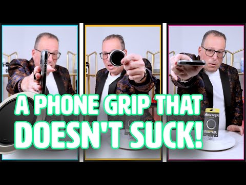 A Phone Grip That Really Doesn't Suck: Snap 4 Luxe From Ohsnap!
