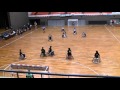 第13回日本車椅子ハンドボール競技大会ドリーマーズVS藍野大学TOPSレディース　前半