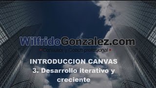 INTRO CANVAS 3 Desarrollo Iterativo Creciente / WilfridoGonzalez.com