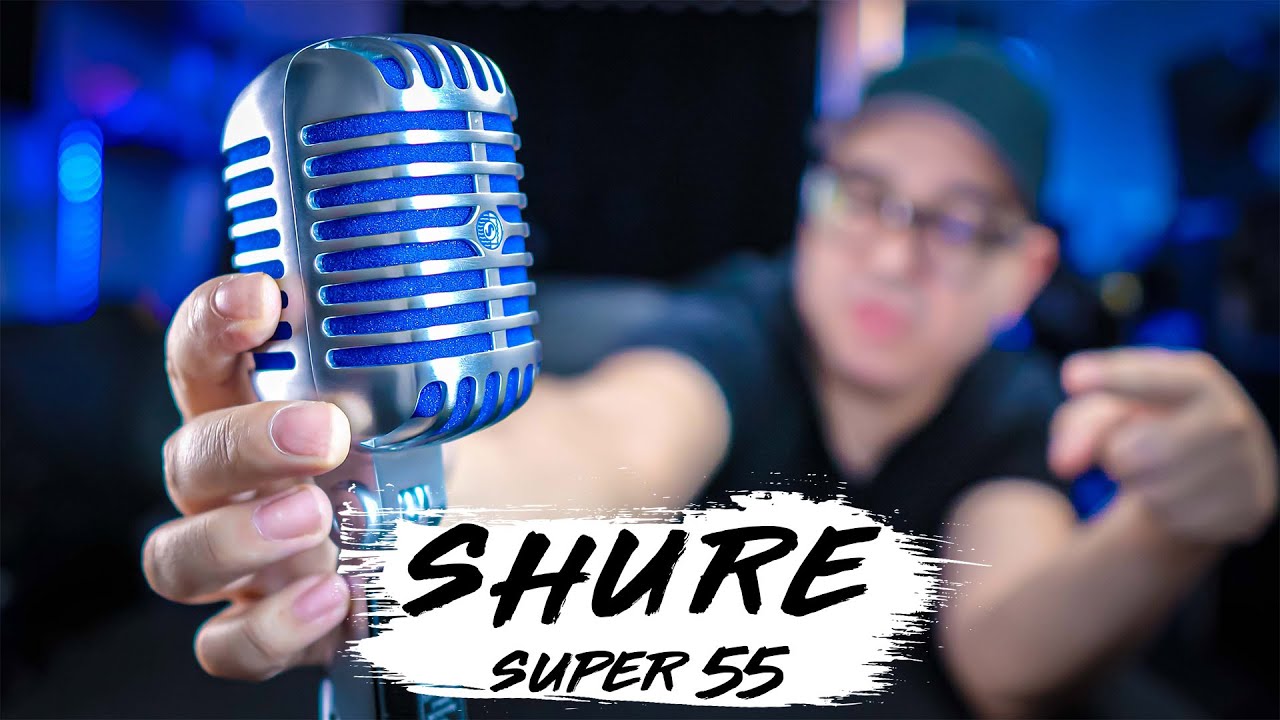 SUPER 55 MICRÓFONO DINÁMICO PARA VOZ DELUXE SHURE