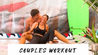 Quarantine workout \/ couples workout