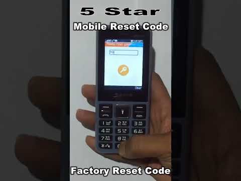 Как сбросить настройки телефона до заводских настроек с помощью 5-звездочного кода 2023 года | 5-звездочный код сброса настроек телефона до за
