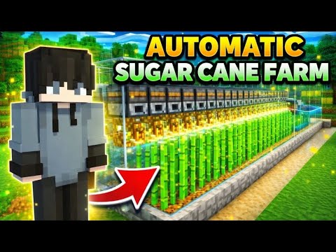 How to make sugar cane farm automatic sugar cane farm - YouTube