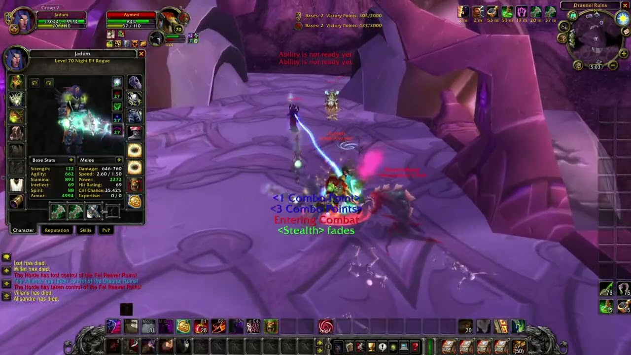WoW TBC Classic PvP: I NEED A POWER BUILD! (Subtlety Rogue) Level 70 PvP - SPP