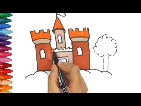Wideo: Jak Narysować Zamek