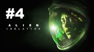 Alien Isolation Walkthrough Part 4 - KILLING PEOPLE?! (Ps4/Xbox One Gameplay FaceCam 1080p HD)