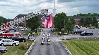 Friends of fallen officer Sgt. Scott Ries remember and celebrate his life