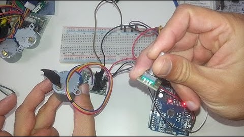Tutorial : how to work with a stepper motor and Arduino