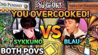 “WTF IS THAT CARD, SYKKUNO!?”—Sykk VS Blau INTENSE Duel | YuGiOh! Master Duel