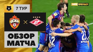 13.09.2020 ЦСКА - Спартак - 3:1. Обзор матча