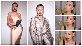 VLOGMAS EP: 2 Holiday GRWM| Makeup Tut & 2 Outfit Options + Giveaway!