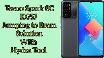 Tecno Kg5j Jumping to Brom Solution