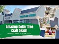 AMAZING Dollar Tree Craft Deals || Shop With Me || Craft Haul