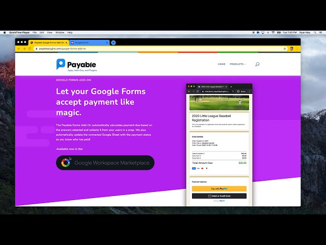 Payable Forms Detailed Overview - Let your Google Forms Accept Payment