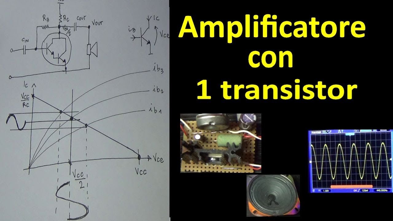 SCARICA CONDENSATORE AMPLIFICATORE