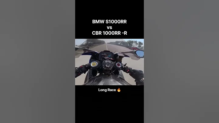 S1000RR vs CBR1000RR-R #superbike #dragracing #shorts #s1000rr #cbr1000rr
