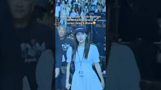 Olivia Rodrigo CAUGHT with Mckenna Grace at Conan Gray's concert