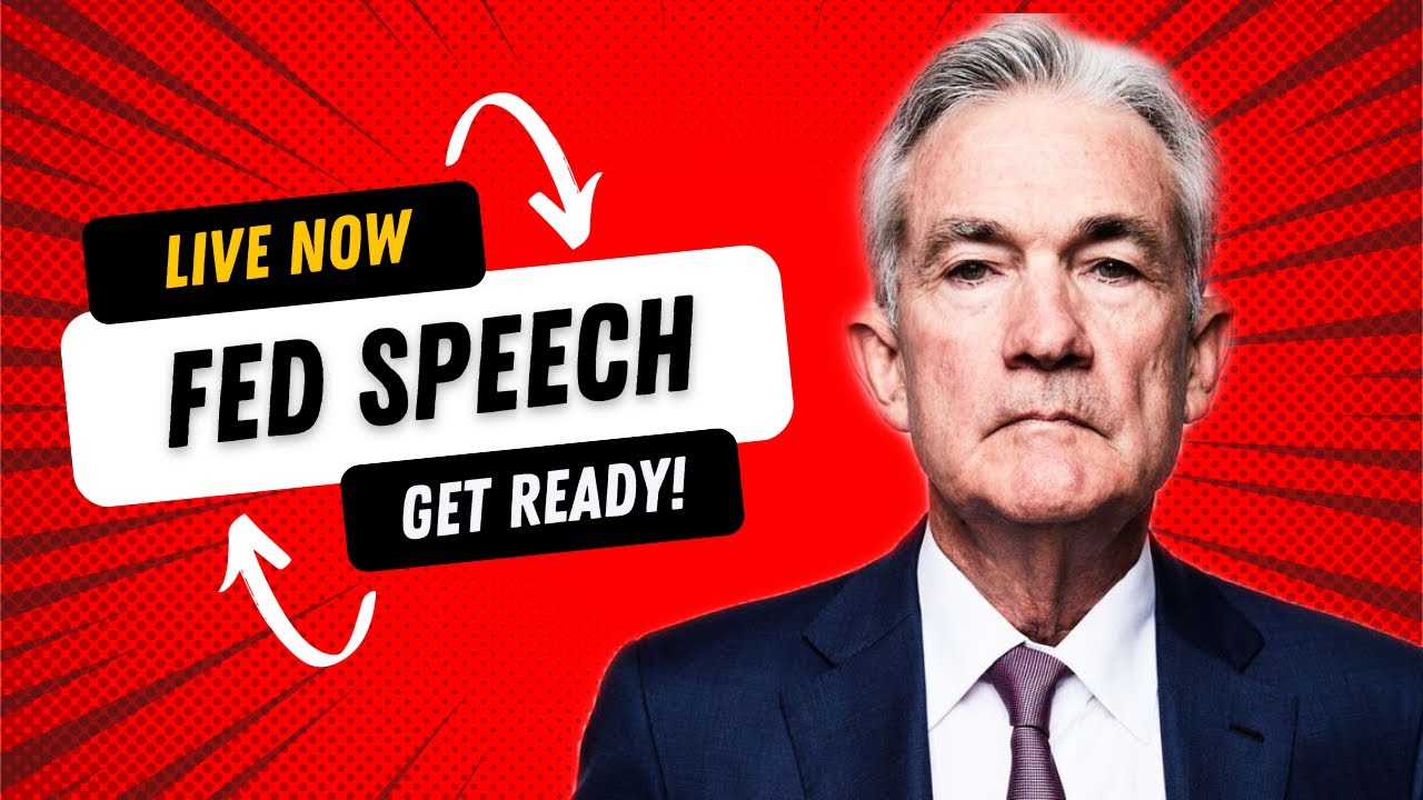 (LIVE NOW) JEROME POWELL FED SPEECH LIVESTREAM…