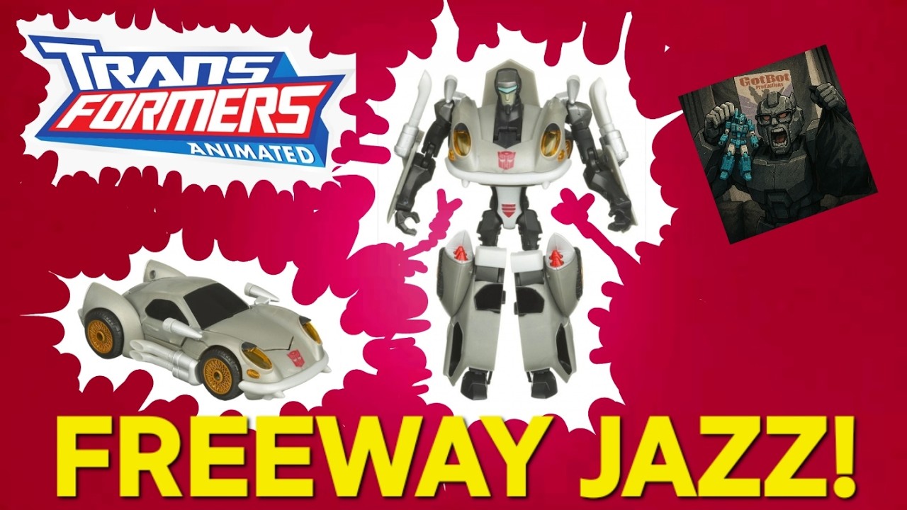 Transformers Animated Freeway Jazz - GotBot True Review NUMBER