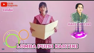 LOMBA PUISI KARTINI (IMBI K-6) // Hari Kartini 2021