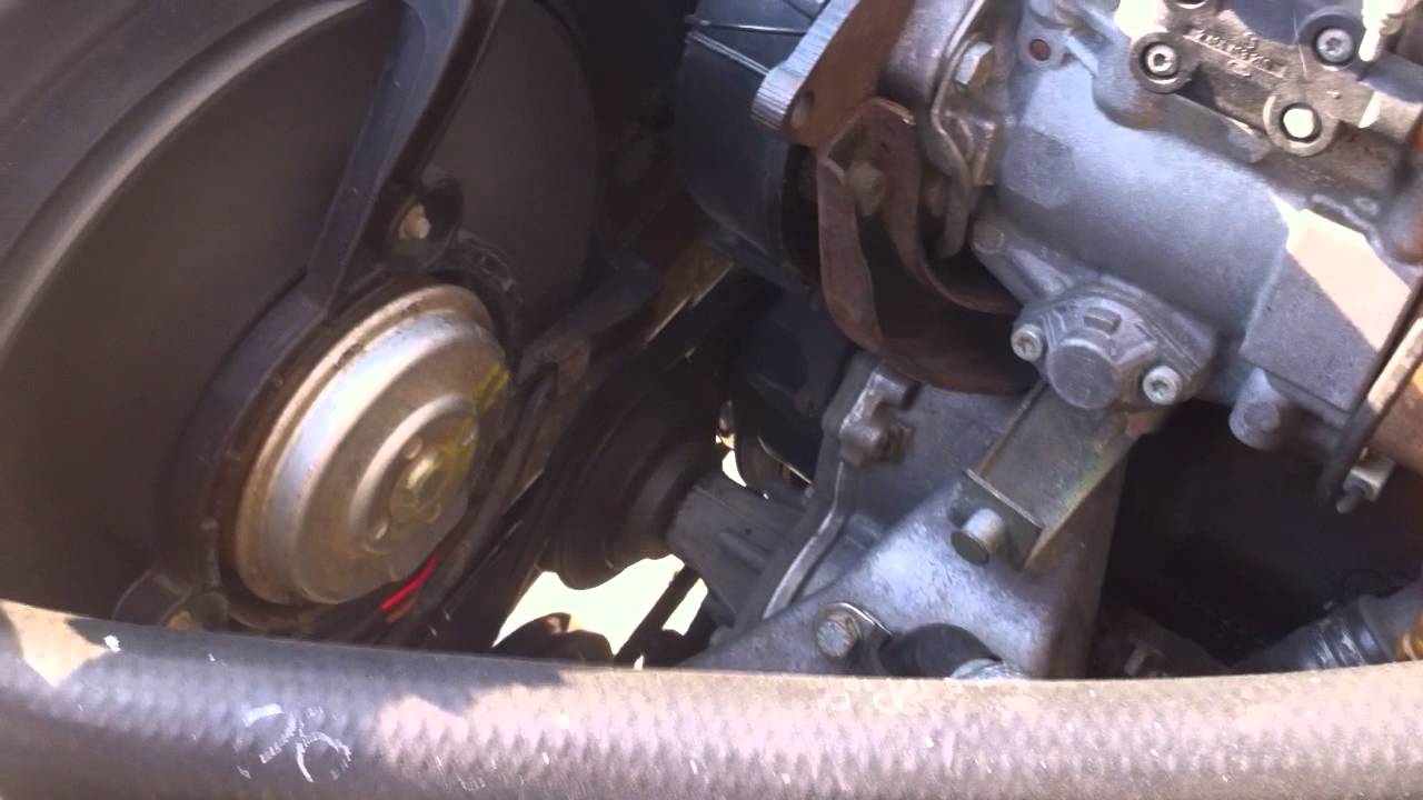 Audi 80 1.9TDi problem z wentylatorami -KLIMATRONIK - YouTube
