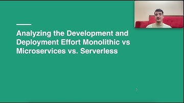 Monolithic vs. Microservices vs. Serverless Architecture
