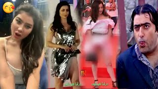 نسرين طافش الهواء يكشف ملابس داخلية وانجي خوري جلسة عيد فاضحة مش طبيعي