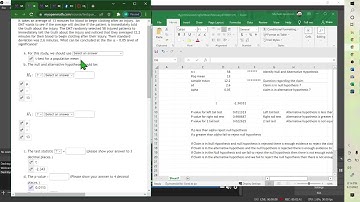MTH128 Chapter 9 Hyp test mean