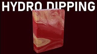 Hydro Dipping a Playing Card Clip