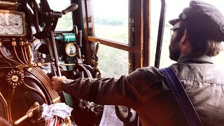 ON THE FOOTPLATE OF STEAM LOCOMOTIVE JA 1271