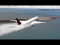 Super Amazing landing at San Diego airport,boeong 777-300.MFS2020