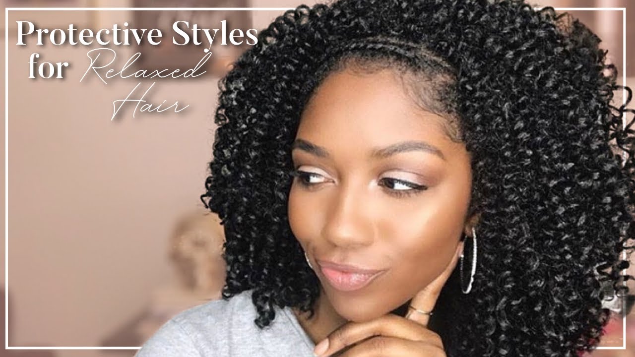Protective Hairstyles For Relaxed Hair Low Tension Hairstyles Niara Protective Hairstyles For Relaxed Hair Low Tension Hairstyles Niara