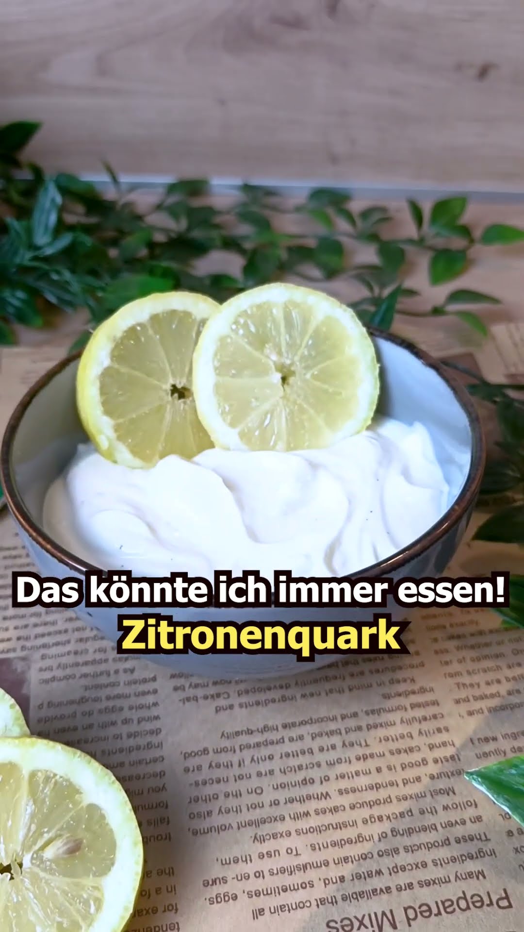 Protein Zitronenquark🥰🍋 - YouTube