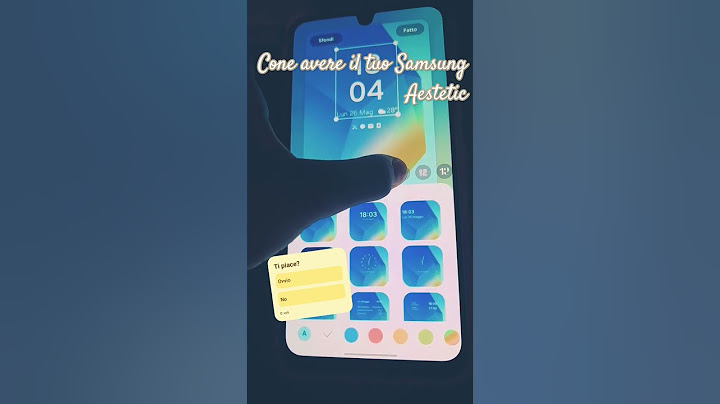 Ecco come rendere il tuo Samsung Aestestic!#aestetic #love