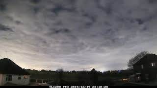 Night timelapse of 19th/20th December 2019, Irlam