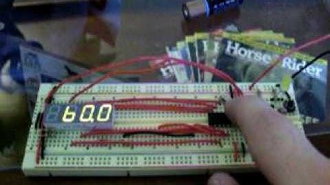 ATMEGA Light Sensor Display