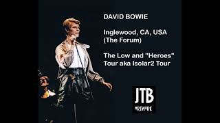 David Bowie   1978 04 06   Inglewood Forum   Los Angeles